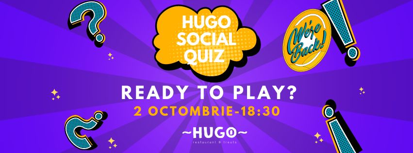 Social Quiz Night la Hugo City